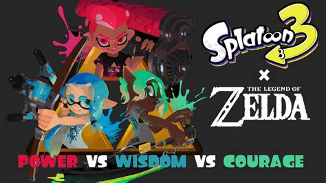 Splatfest Highlights Power Vs Wisdom Vs Courage Splatoon