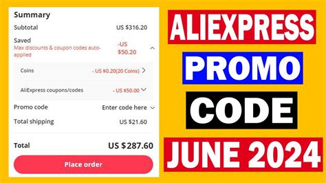 Aliexpress Promo Code 2024 June New Aliexpress Promo Code For Discount Youtube