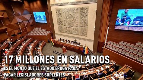 Más de 17 millones de bolivianos eroga el Estado para pagar salarios de