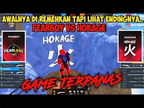 Awalnya Di Remehkan Tapi Lihat Endingnya Raikage Vs Fearboy Game 1