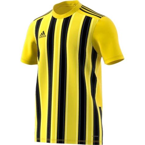 adidas Striped 21 Team Yellow/Black Football Shirt