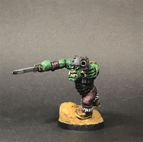 Boy Choppa Feral Freebooter Orks Pirate Pistol Slugga Warhammer