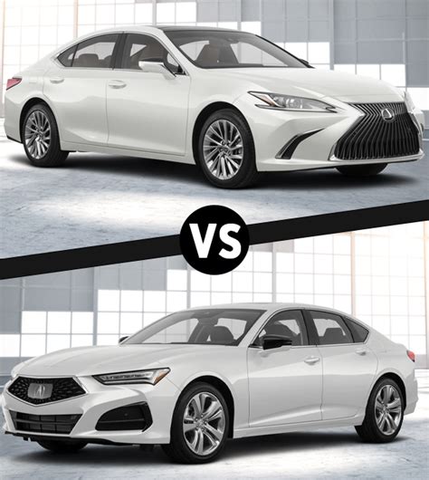 2021 Lexus Es Vs 2021 Acura Tlx Wesley Chapel Fl