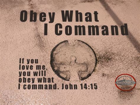 Command 39 If You Love Me Obey My Commandments I Love You Obey Me