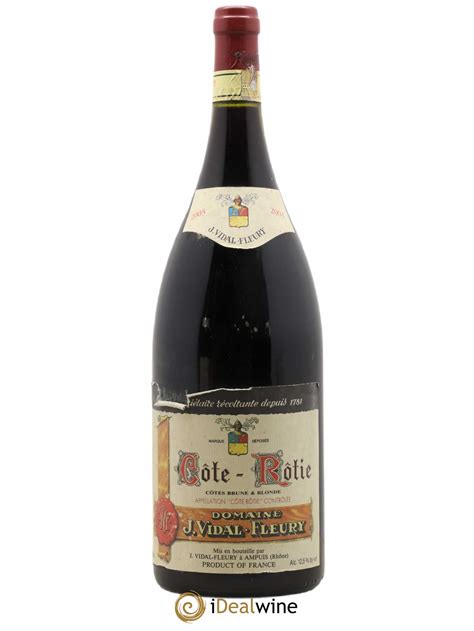 Acheter Côte Rôtie Brune et Blonde Vidal Fleury 2003 lot 8174