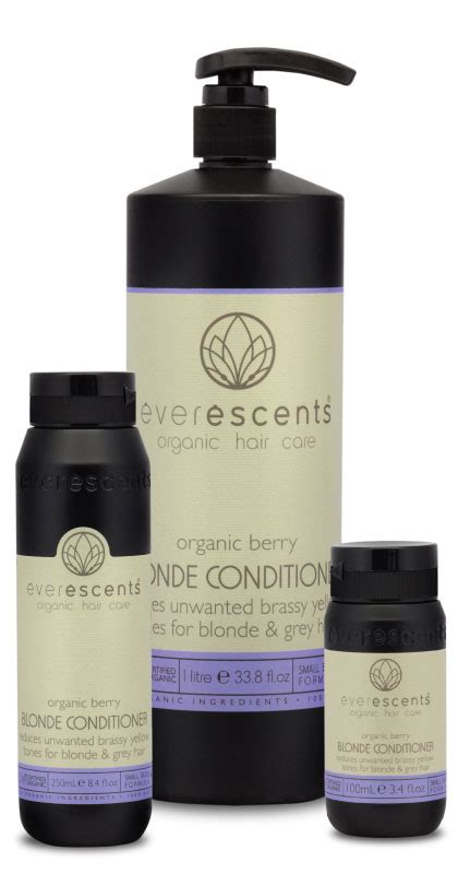 Organic Berry Blonde Shampoo Conditioner EverEscents