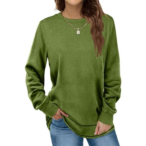 Levmjia Clearance Promotion Fall Winter Women Solid Long Sleeves Casual