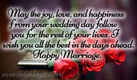 Happy Marriage Wishes, Quotes & Messages With Images