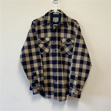 Vintage Wool Korean Flannel In Fantastic Condition Depop