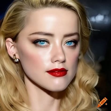 Portrait Of Amber Heard On Craiyon