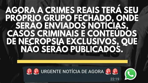 Crimes Reais on Twitter RT CrimesReais Venha receber notícias de