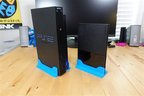 Playstation 2 Fat And Slim Vertical Stands Retro Frog Stone Age Gamer