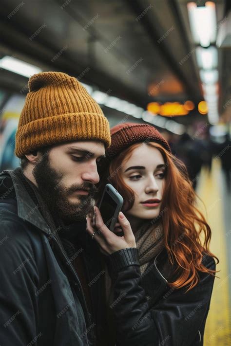 Premium Photo A Man And A Woman Standing Next To Each Other