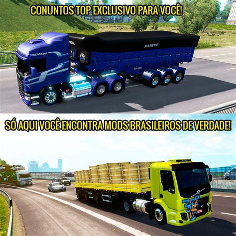 Mods Brasileiro Para Euro Truck Simulator Americanlader