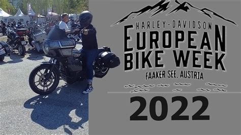 European Bike Week Faaker See 2022 YouTube