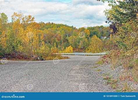 Cobalt Ontario Gravel Road Stock Photo Image Of Mining Cobalt