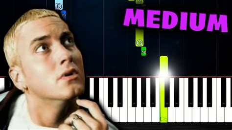 Eminem The Real Slim Shady Piano Tutorial Medium Youtube