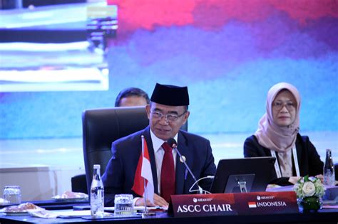 Menko Pmk Pimpin Sidang Dewan Menteri Pilar Sosial Budaya Asean Ascc