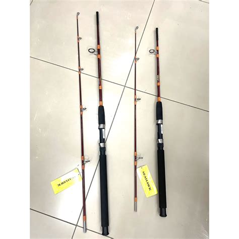 SEAHAWK Shock Wave 5kaki 56kaki 6kaki 7kaki 8kaki Solid Rod Spinning