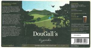 Drink Label DouGall S Leyenda Cerveza Dougall S SpainCol ES BEER 004165