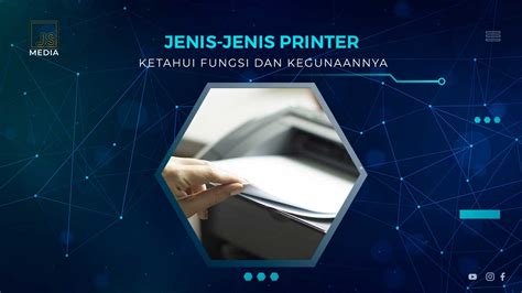 jenis printer  fungsinya masing masing