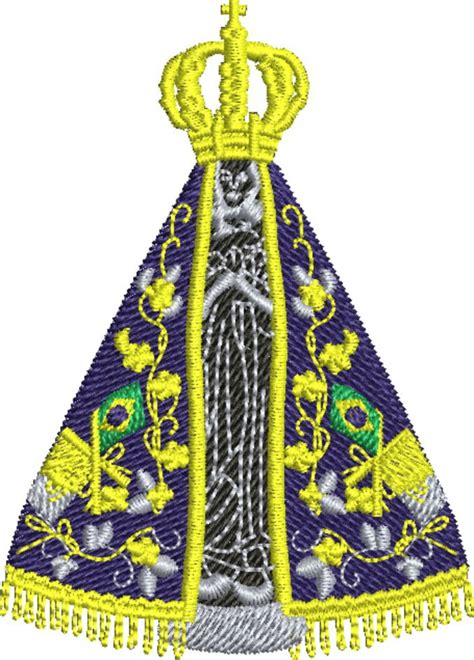 Matriz De Bordado Nossa Senhora Aparecida Elo