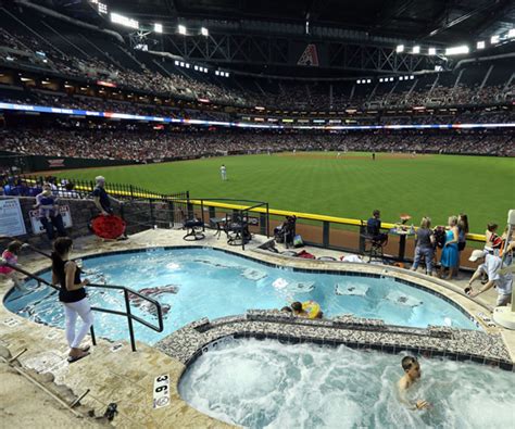 Ballpark Quirks: Taking a dip in Chase Field’s swimming pool - Sports ...