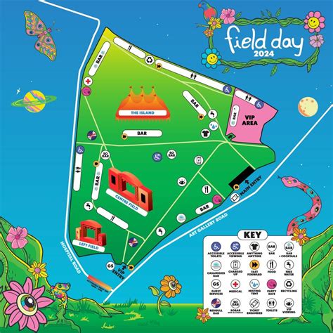 Field Day 2024 Festival Map Revealed | That Festival Site