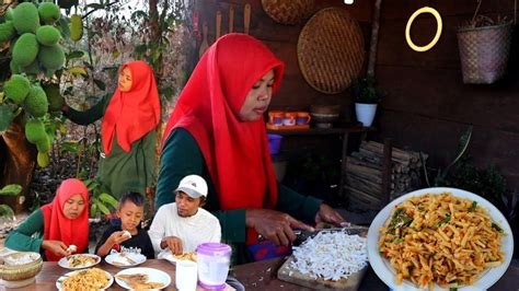 Bikin Gak Berhenti Makan Tumis Nangka Muda Pedas Manis Stir Fry