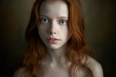 Face Redhead Women Ekaterina Yasnogorodskaya Alexander Vinogradov