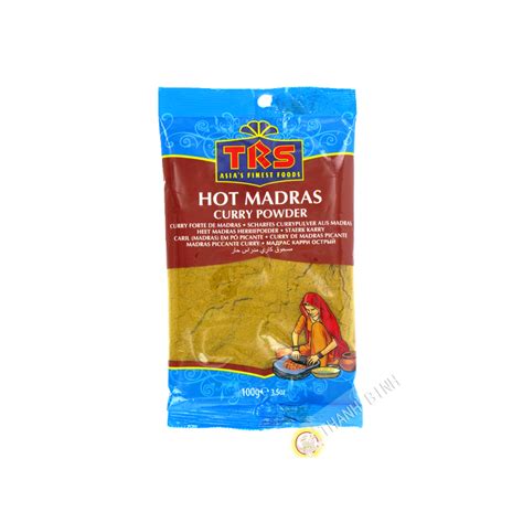 Madras Curry Powder Hot 100g India