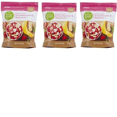 Simple Truth Freeze Dried Strawberries Bananas Pack Of Https