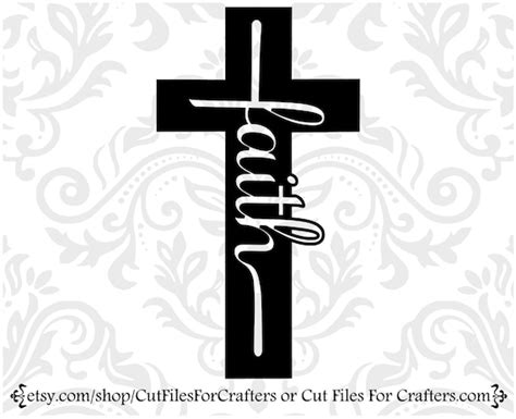 Faith Cross Svg Faith Svg Cross Svg Christian Svg Etsy Australia