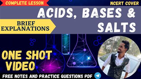 Acids Bases And Salts Complete Lesson Best Explanation 🔥 Class 10