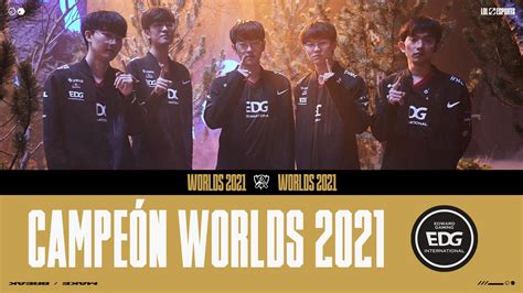 Lol Worlds 2021 Edward Gaming Se Consagró Campeón Tras Derrotar A