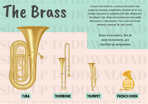 Instrument Families - 4 x Helpful Visual Aids // The Musical Me