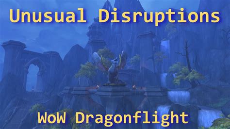 Azuregos S Support Unusual Disruptions Blue Dragonflight Quest WoW