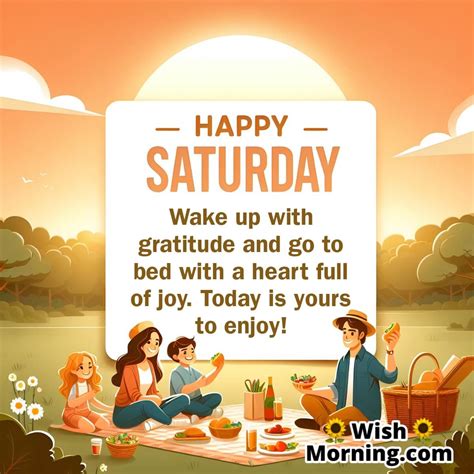 Happy Saturday Motivational Messages to Inspire the Day - Wish Morning