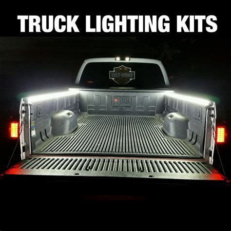 LED Light Kits for Pickup-Trucks, Truck Beds and Semi-Trucks