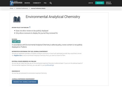 Journal Of Environmental Analytical Chemistry Open Access Journa