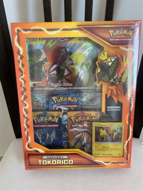 COFFRET POKEMON FRANCAIS Tokorico Gx Promo Xy Evolutions Booster Scellé