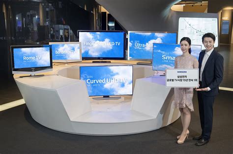 삼성 Tv 역대 최고 시장 점유율로 15년 연속 글로벌 1위 달성 Samsung Newsroom Korea Media