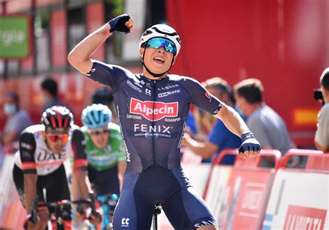 Jasper Philipsen Vom Team Alpecin Fenix Gewinnt Zweite Vuelta Etappe