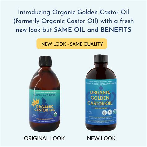 Organic Castor Oil 16 9oz 100 Pure Hexane Free Extra Virgin Etsy