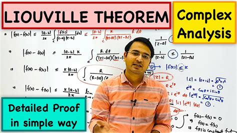 Liouville Theorem Complex Analysis Proof Youtube