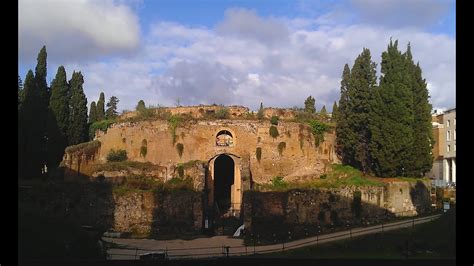 Inside the Mausoleum of Augustus - YouTube