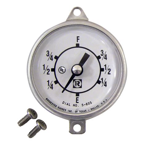 Rochester Gauge Standard Direct Reading Replacement Dial For F7183