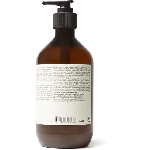 Best Aesop Citrus Melange Body Cleanser Ml Price Reviews In