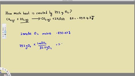 Thermochemical Equations Practice Problems Example 2 YouTube