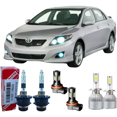 Kit Lampadas Corolla Super Branco Xenon Altis Seg Parcelamento Sem Juros